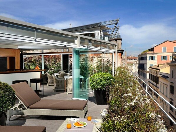Rooftop terrace - Babuino 181 – Small Luxury Hotels of the World (Rome)