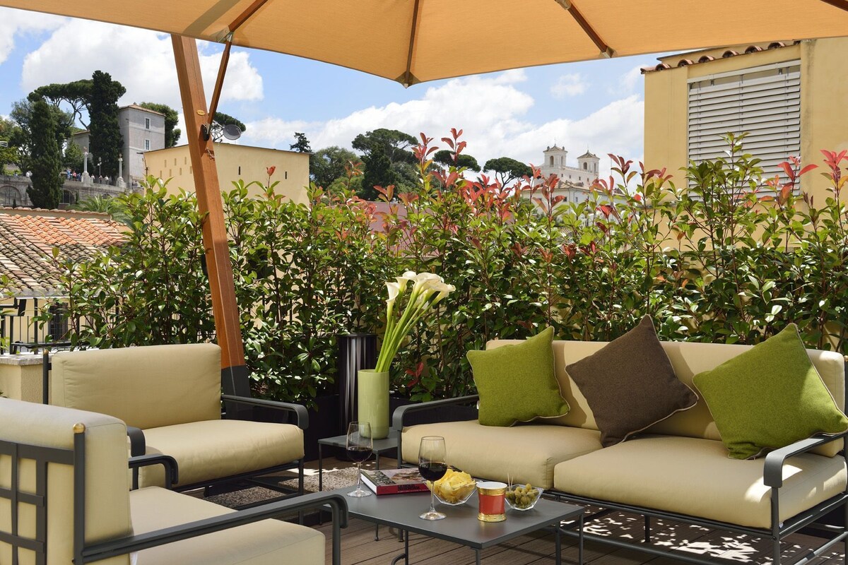 Suite, Annex Building (Patrizi) | Terrace/patio