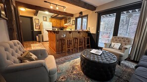 Exclusive Suite, Multiple Beds, Balcony, River View | Premium bedding, memory foam beds, individually decorated - Phineas Swann Inn & Spa (Montgomery Center)