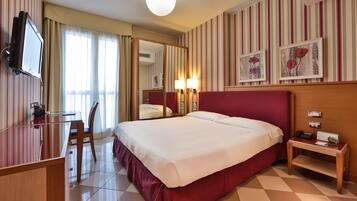 Minibar, in-room safe, desk, blackout drapes