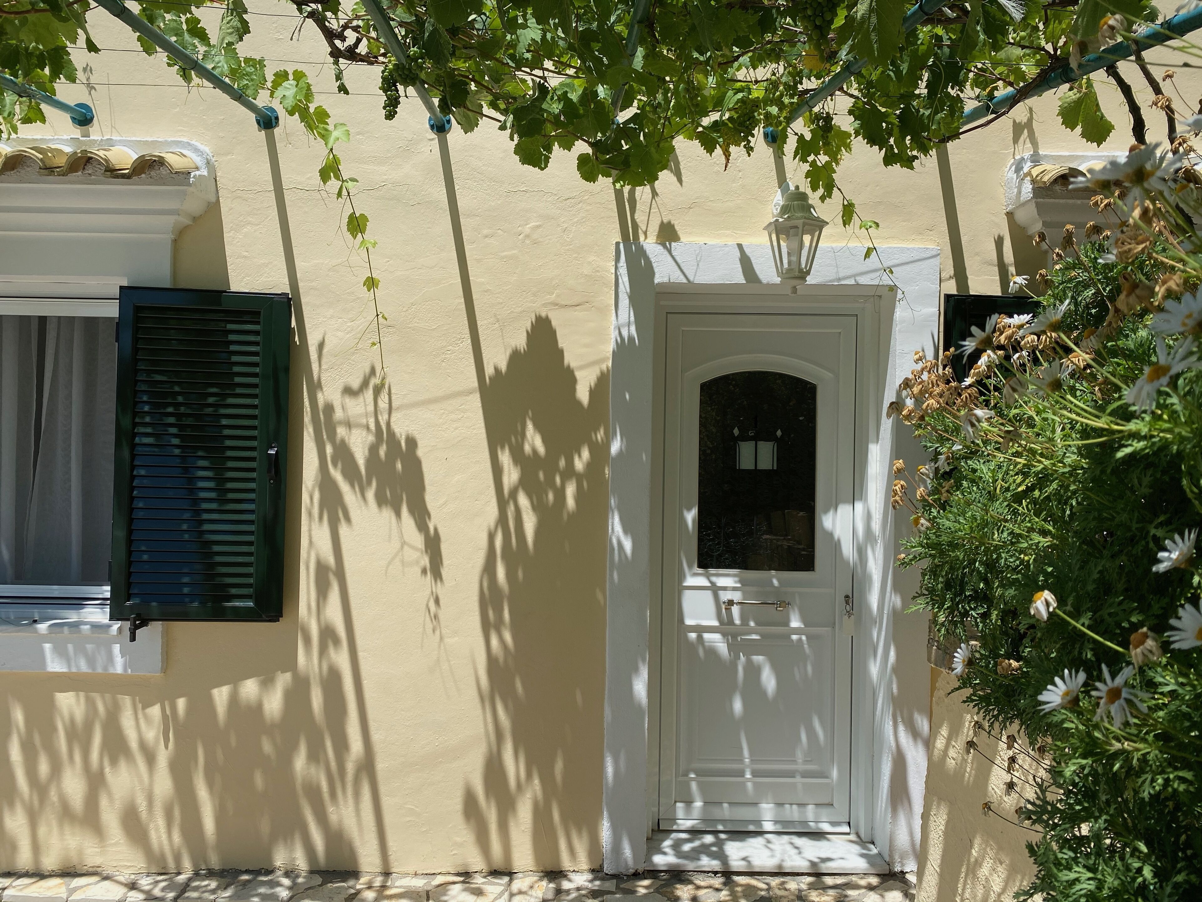 Fassade der Unterkunft