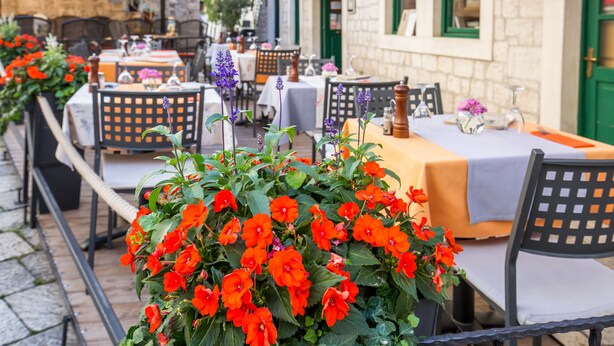 Terrace/patio - Bed and Breakfast Vanjaka (Trogir)