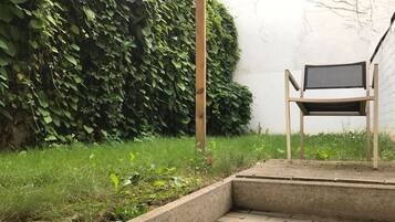 Basic-Doppelzimmer, mit Bad (Souterain) | Blick von der Unterkunft
