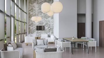 Lobby sitting area