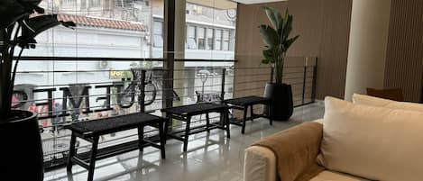 Sitzecke in der Lobby