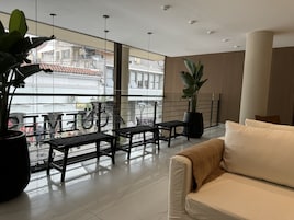 Sala de estar en el lobby