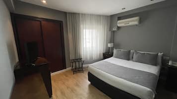 Economy Double Room | Hypo-allergenic bedding, pillow-top beds, in-room safe