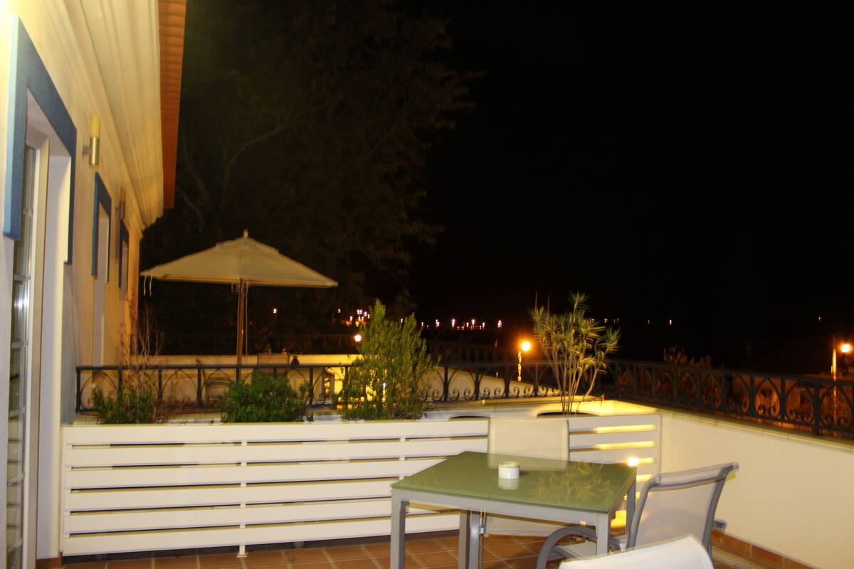 Habitación doble, Terraza | Balcón