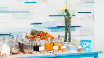 Petit déjeuner buffet