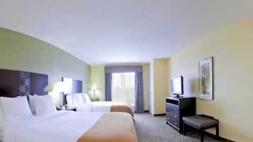 Standard Room, 2 Queen Beds | Premium bedding, down duvets, pillow-top beds, in-room safe