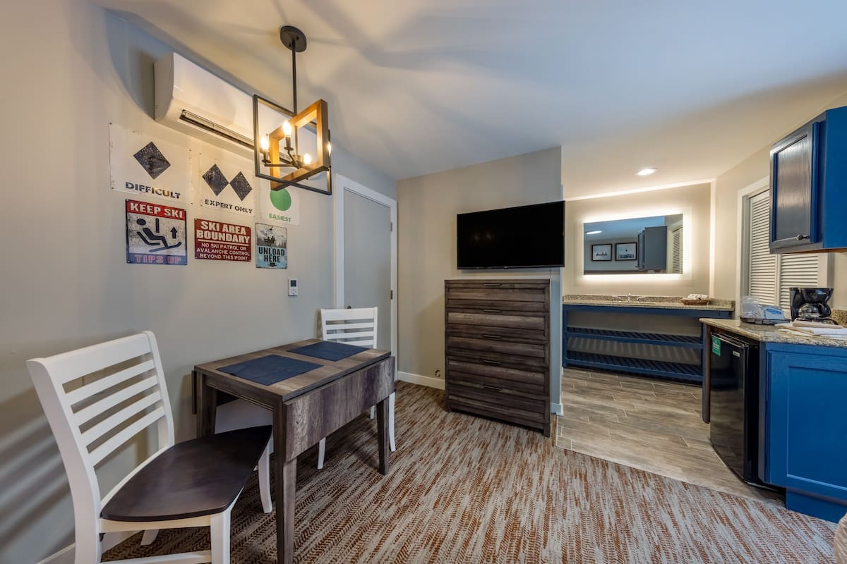 Estudio | 1 dormitorio, caja fuerte, tabla de planchar con plancha y wifi