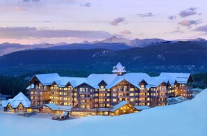 Front of property - evening/night - One Ski Hill Place, A RockResort (Breckenridge)