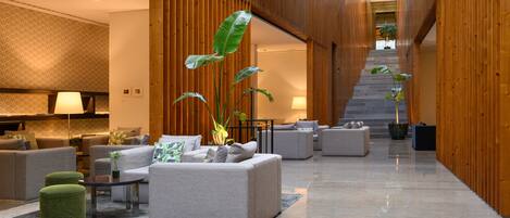Sala de estar en el lobby
