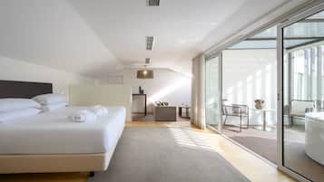 1 habitación, minibar, caja de seguridad en la habitación y escritorio