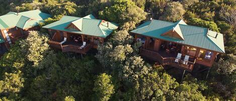 Fassade der Unterkunft