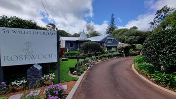 Fassade der Unterkunft