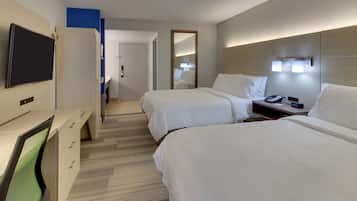 Hochwertige Bettwaren, Zimmersafe, Schreibtisch