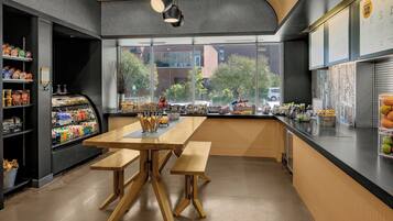 Daily cooked-to-order breakfast for a fee