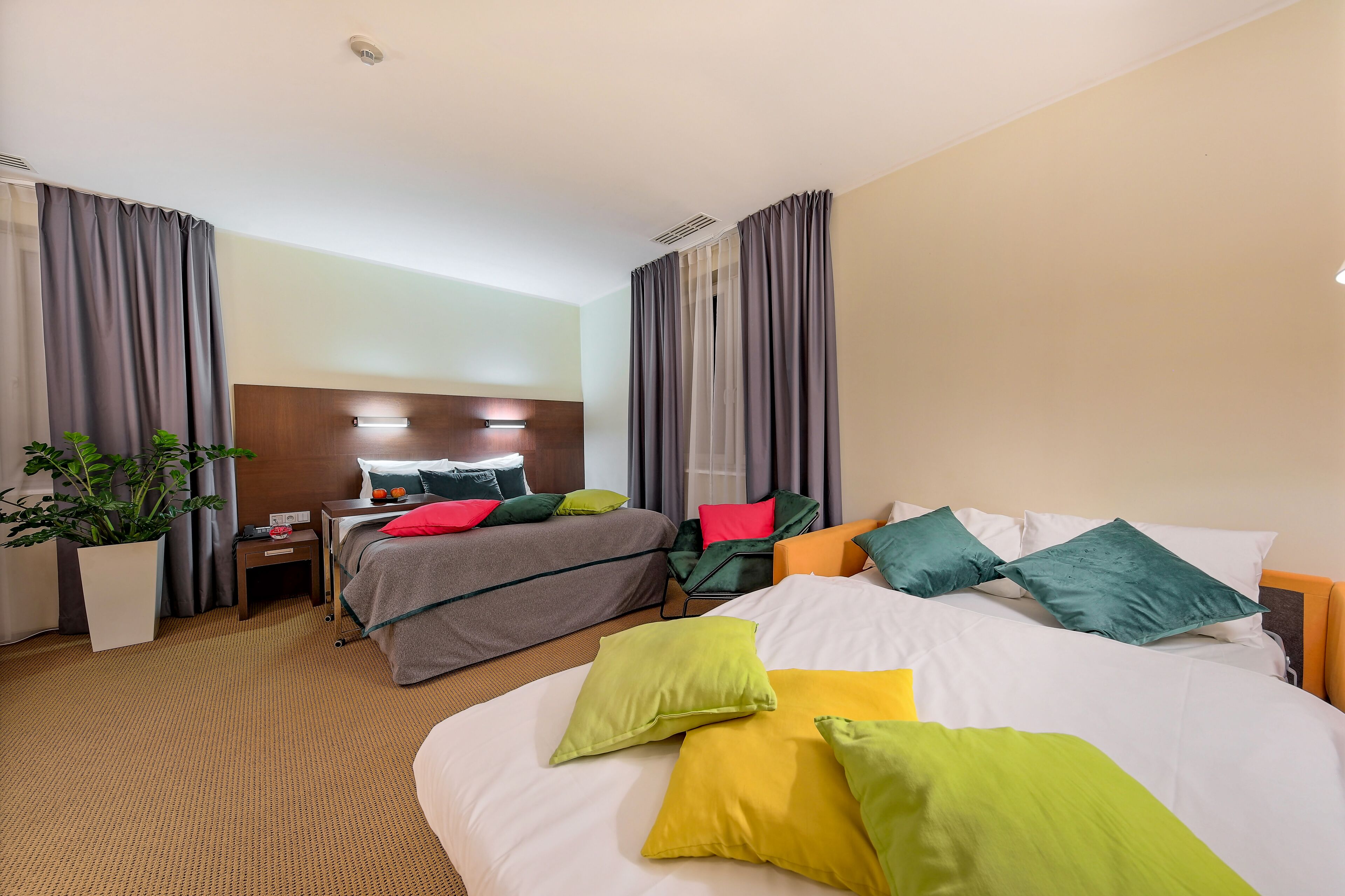 standard room, 1 double bed with sofa bed, accessible | 1 bedroom, premium bedding, in-room safe, desk