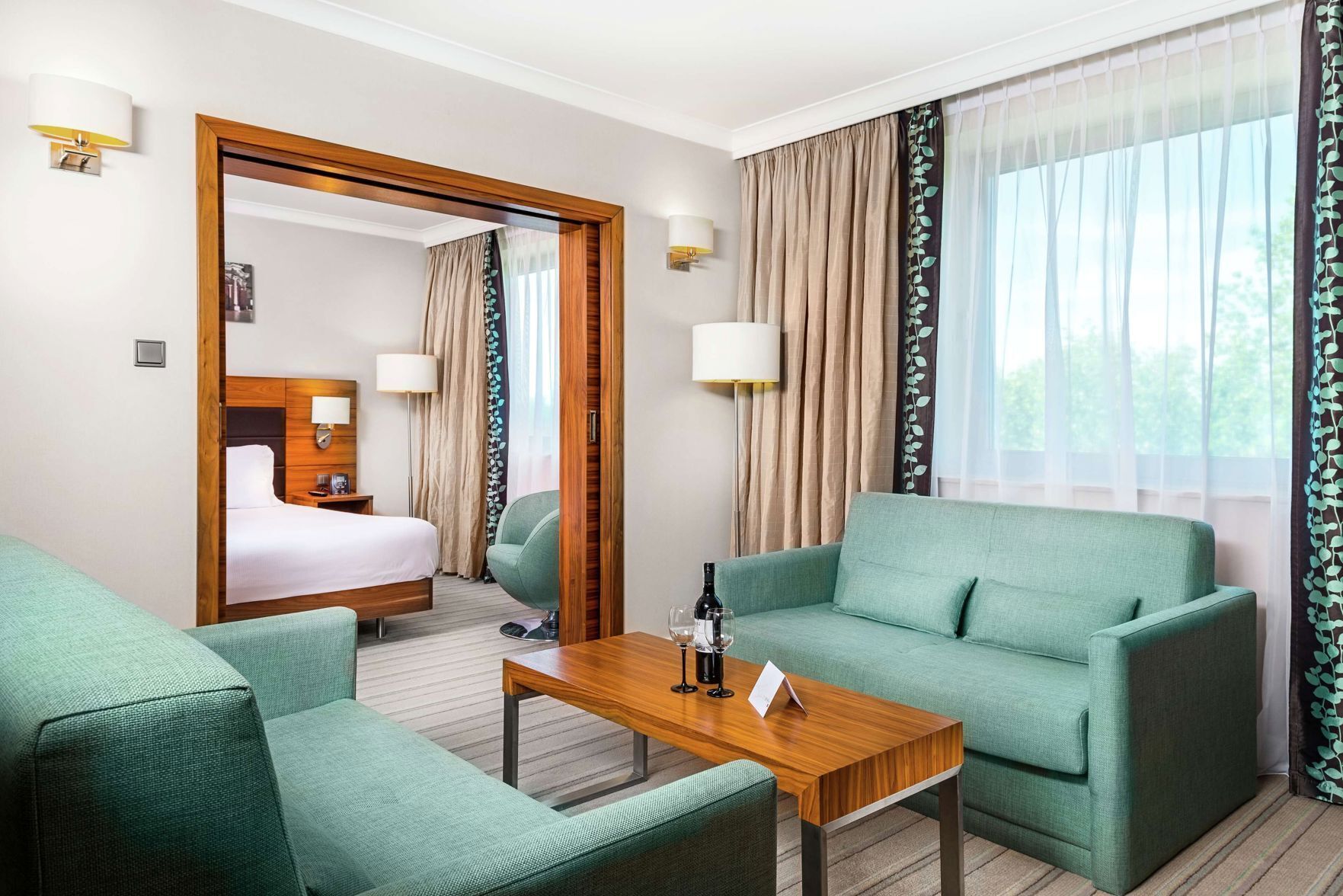 Premium bedding, in-room safe, desk, blackout curtains