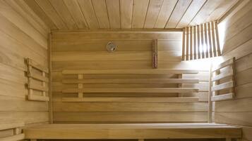 Sauna, body treatments, body scrubs, facials, reflexology