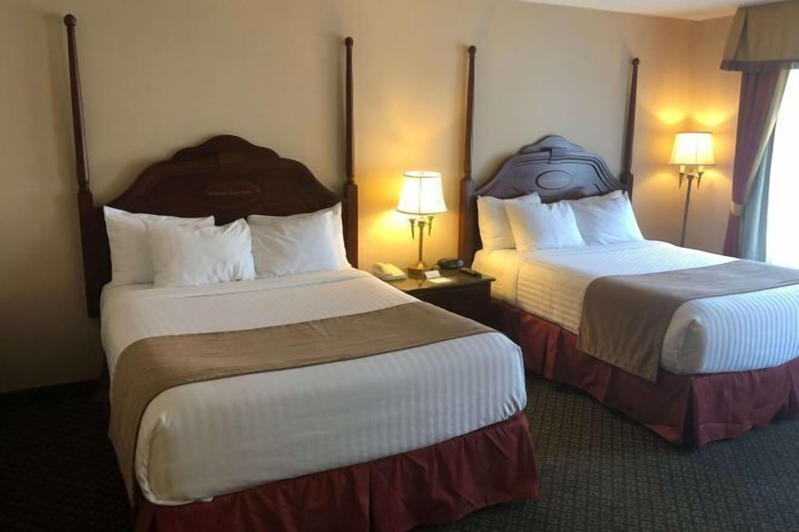 In-room safe, desk, iron/ironing board, free cribs/infant beds