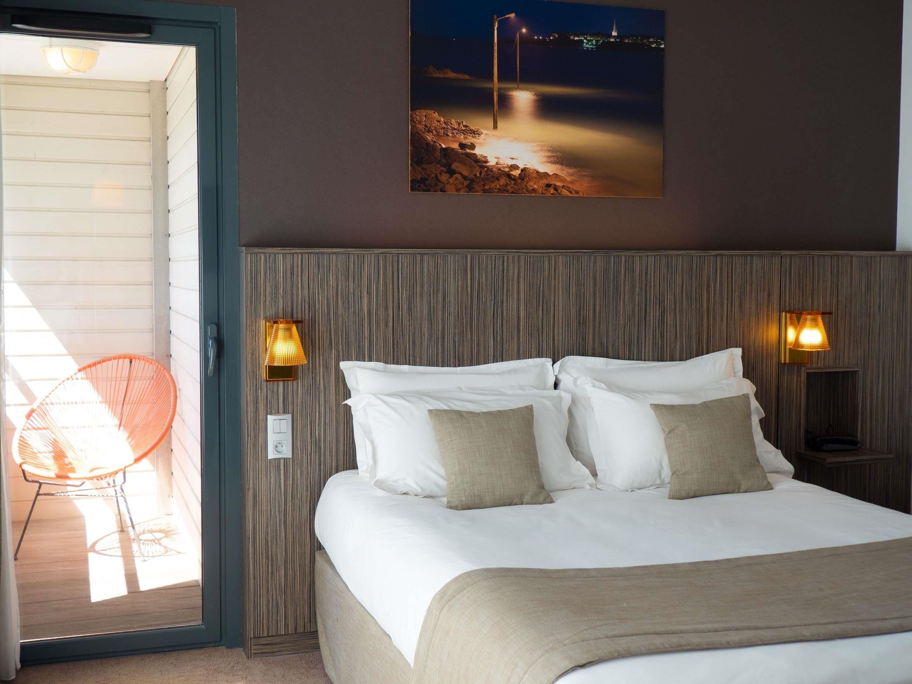 Privilege, Chambre, 1 lit double, balcon | Draps italiens Frette, literie de qualité supérieure