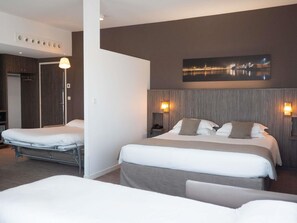 Suite familiar, 1 cama doble con sofá cama | Sábanas italianas Frette y ropa de cama de alta calidad