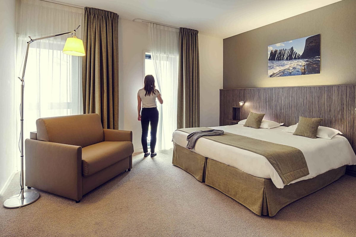 Superior-Zimmer, 1Â Doppelbett und Schlafsofa | Italienische BettbezĂŒge von Frette, hochwertige Bettwaren