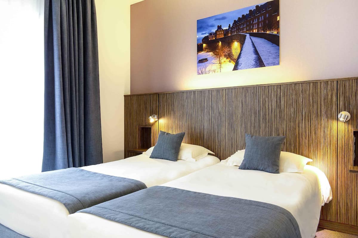 Superior-Zimmer, 2Â Einzelbetten | Italienische BettbezĂŒge von Frette, hochwertige Bettwaren