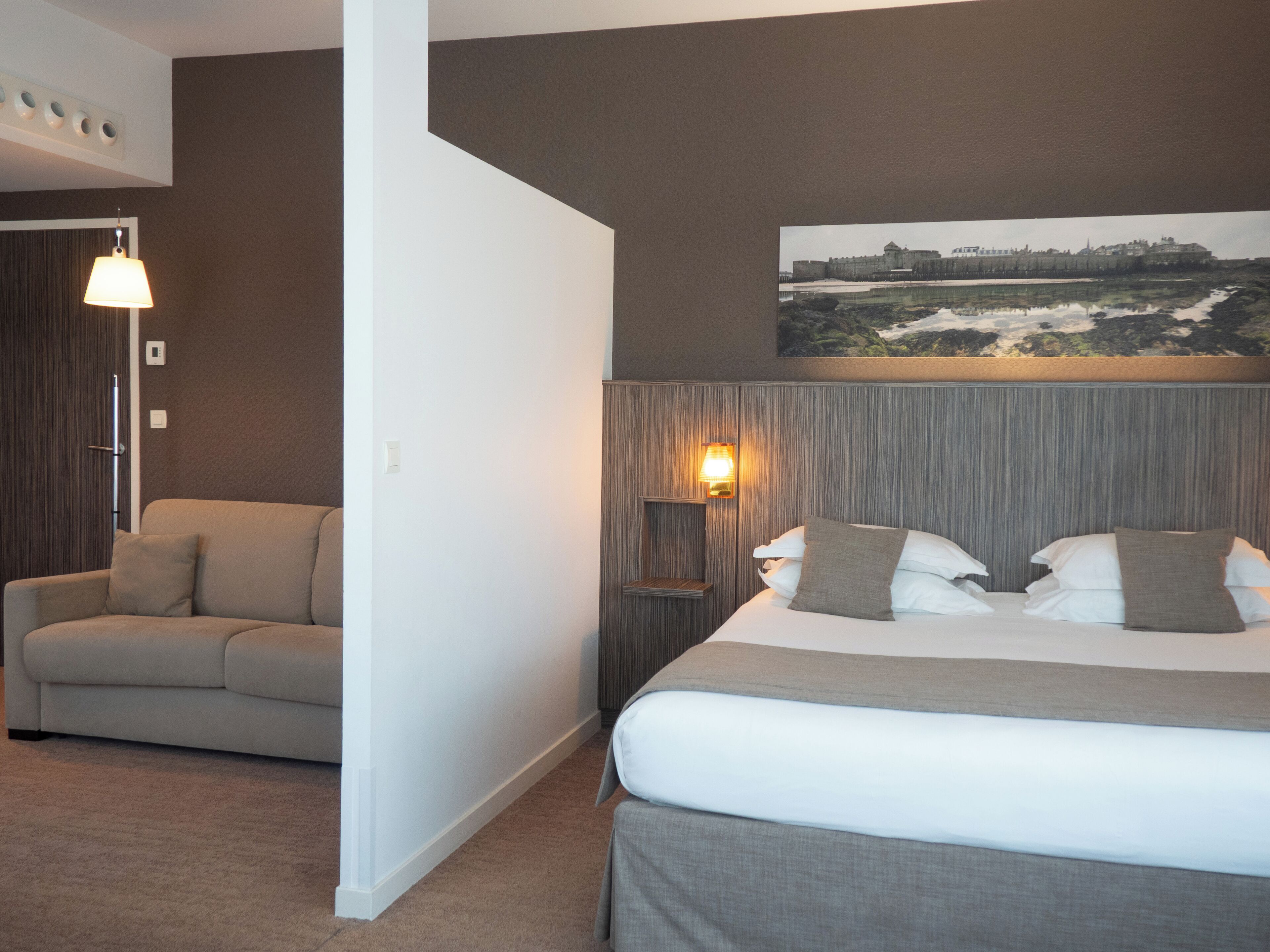 Family Suite, 1 Double Bed with Sofa bed | Frette Italian sheets, premium bedding, Select Comfort beds