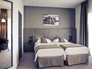 Superior Room, 2 Twin Beds | Frette Italian sheets, premium bedding, Select Comfort beds - Mercure Saint Malo Balmoral (Saint-Malo)