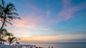 Blick von der Unterkunft