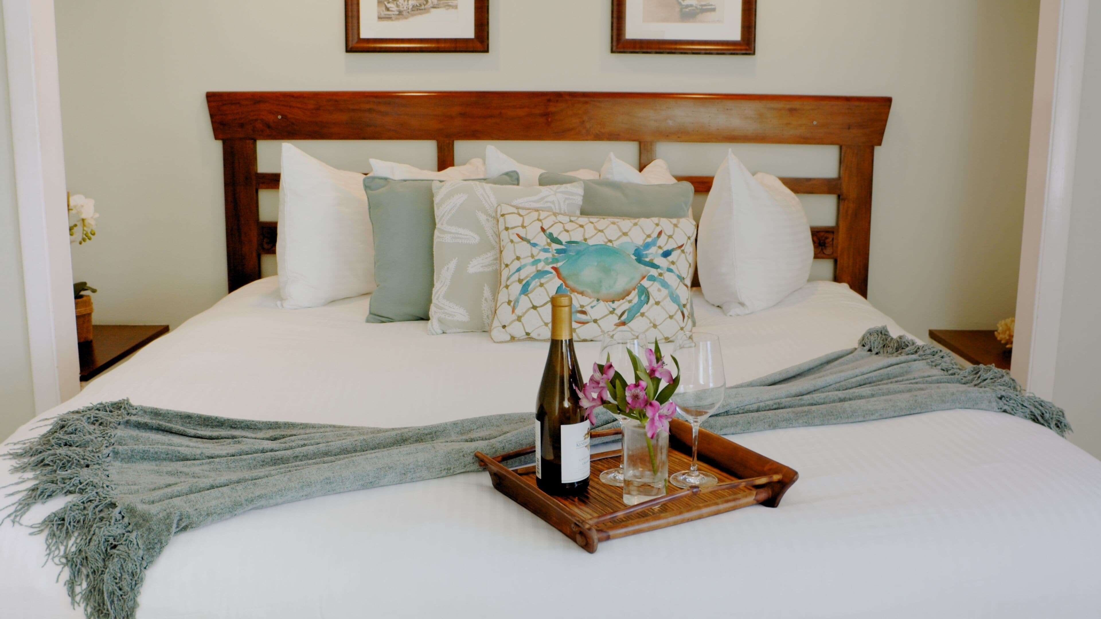 Premium Suite, 1 Bedroom, Patio, Bay-View | Premium bedding, pillowtop beds, individually decorated