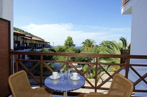 开间, 海景 | 私人简易厨房 | 冰箱、厨具/餐具