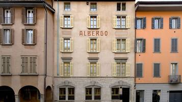 Façade de l’hébergement