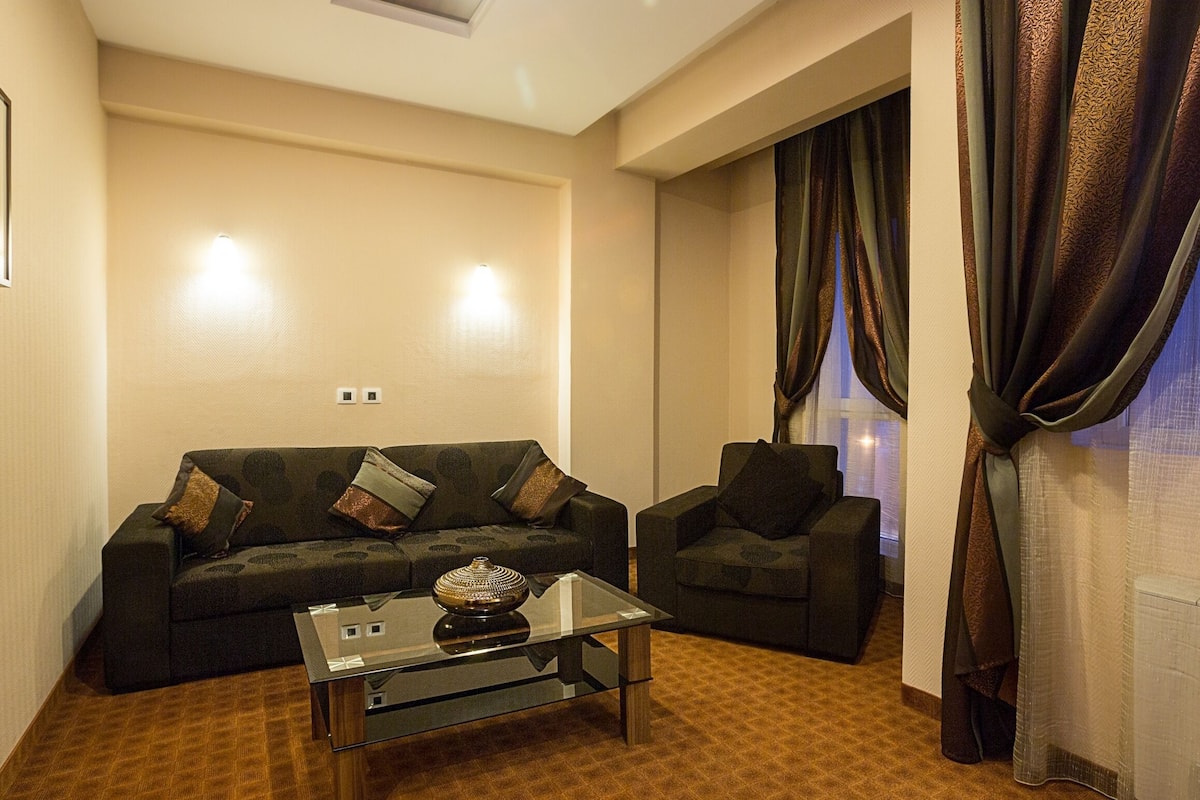 1 habitación, minibar, caja de seguridad en la habitación y escritorio