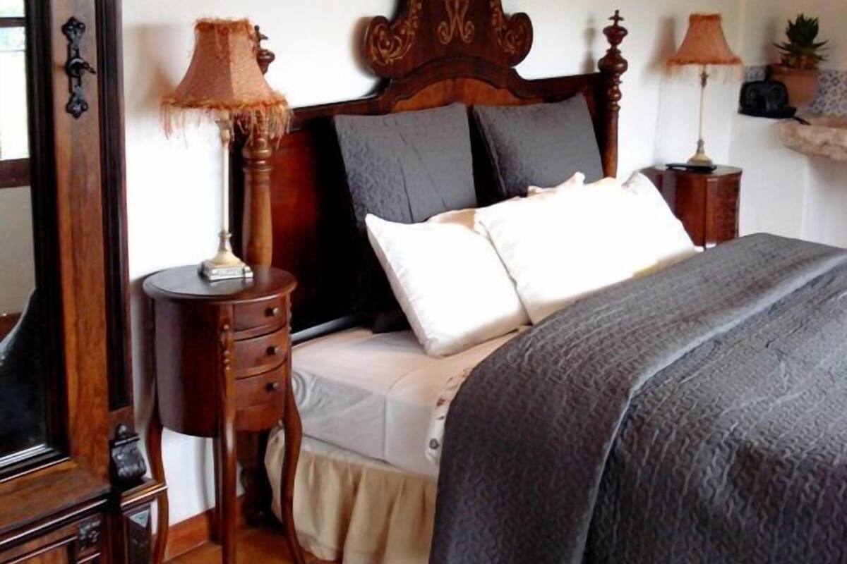 高級雙人房, 露台