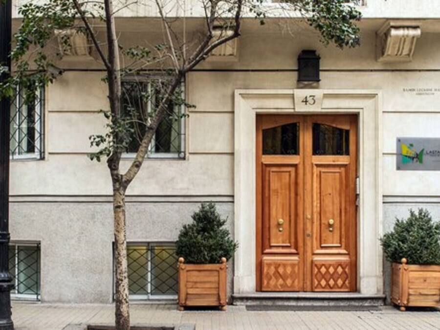 Façade de l’hébergement