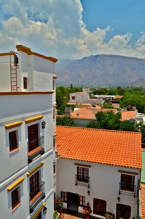 Blick von der Unterkunft