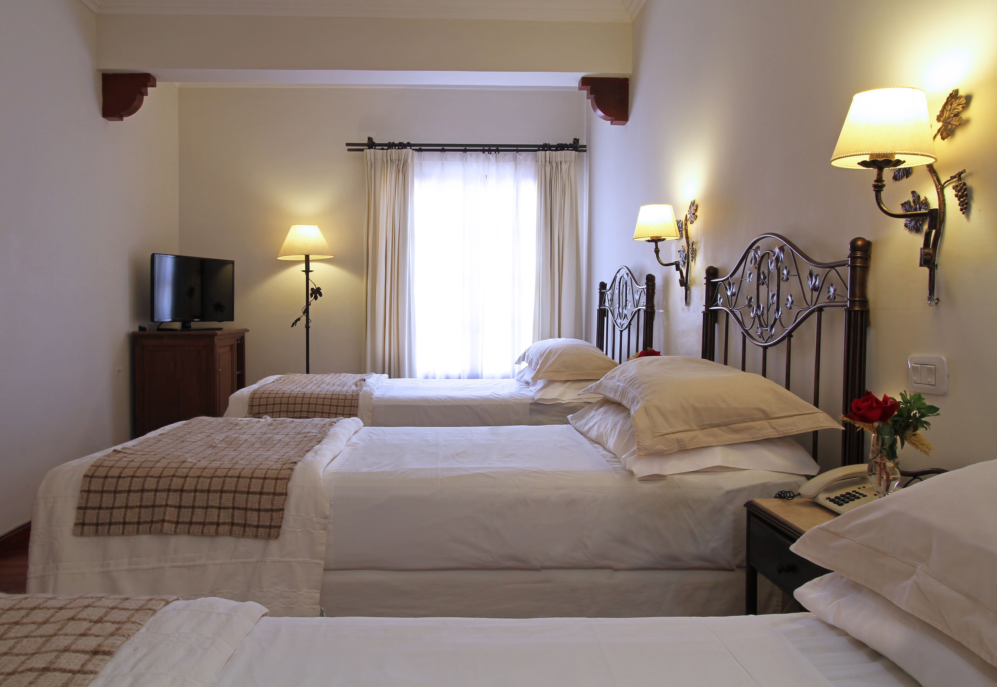 triple room, 3 single beds | 1 bedroom, premium bedding, in-room safe, individually furnished