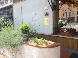 Ingresso della struttura