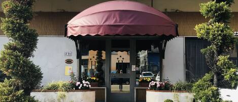 Façade de l’hébergement