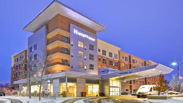 Front of property - evening/night