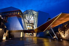 Front of property – evening/night