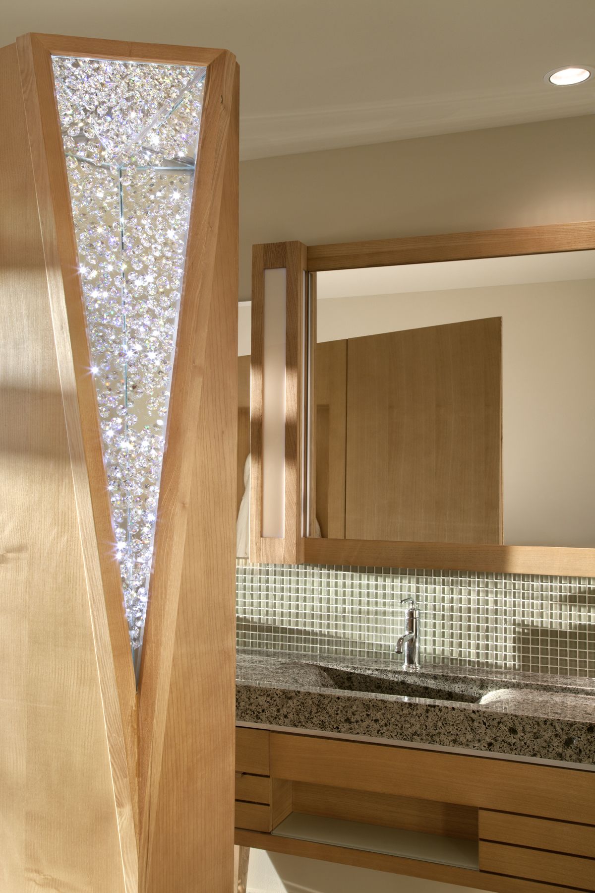 Separate tub and shower, deep soaking tub, hair dryer, bathrobes