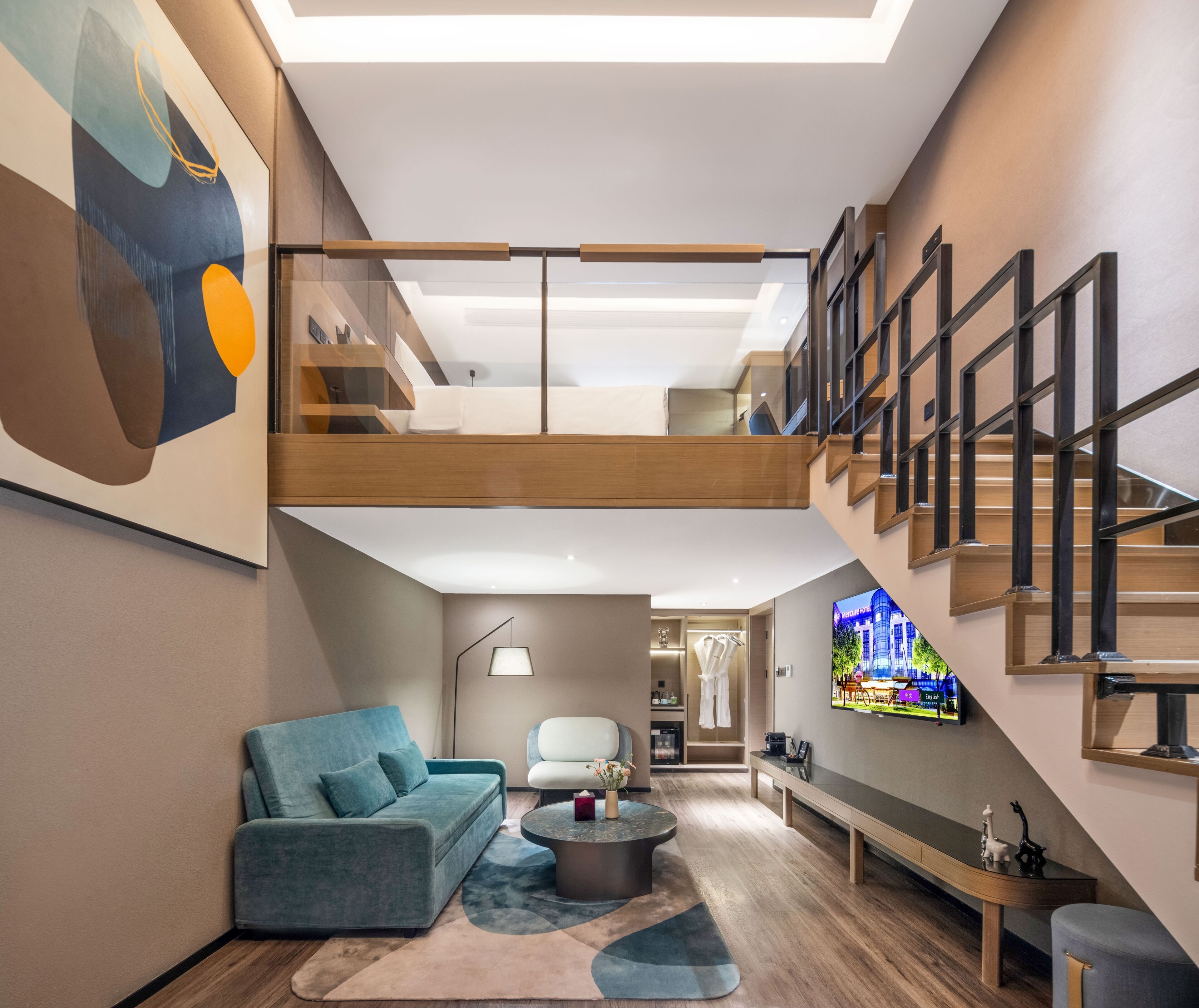 Superior-Suite, 1 King-Bett (Duplex)