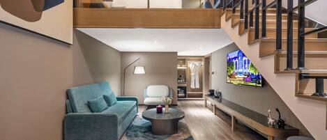 Suite Supérieure, 1 trÚs grand lit (Duplex)