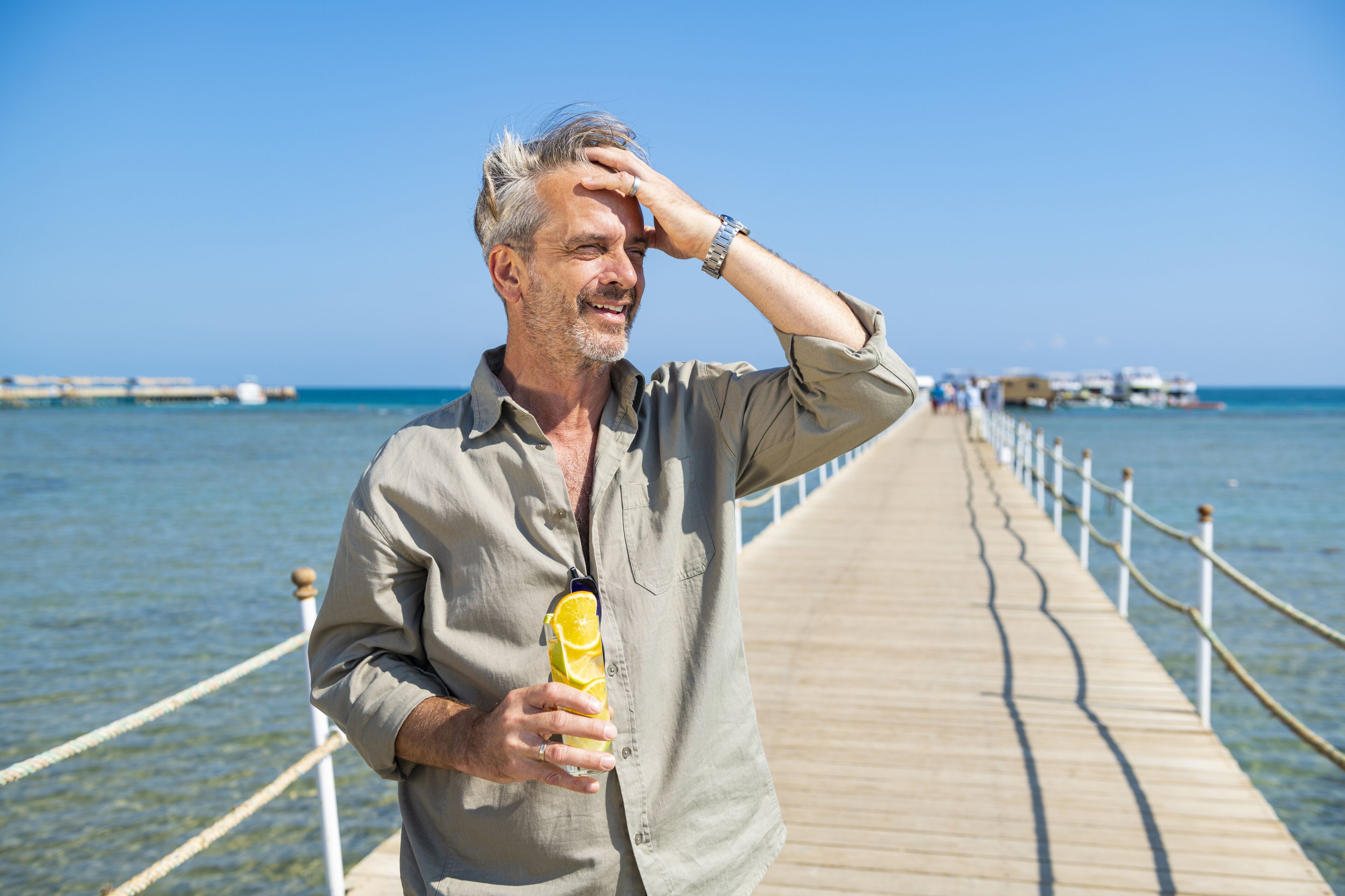 private beach, sun-loungers, beach umbrellas, beach towels