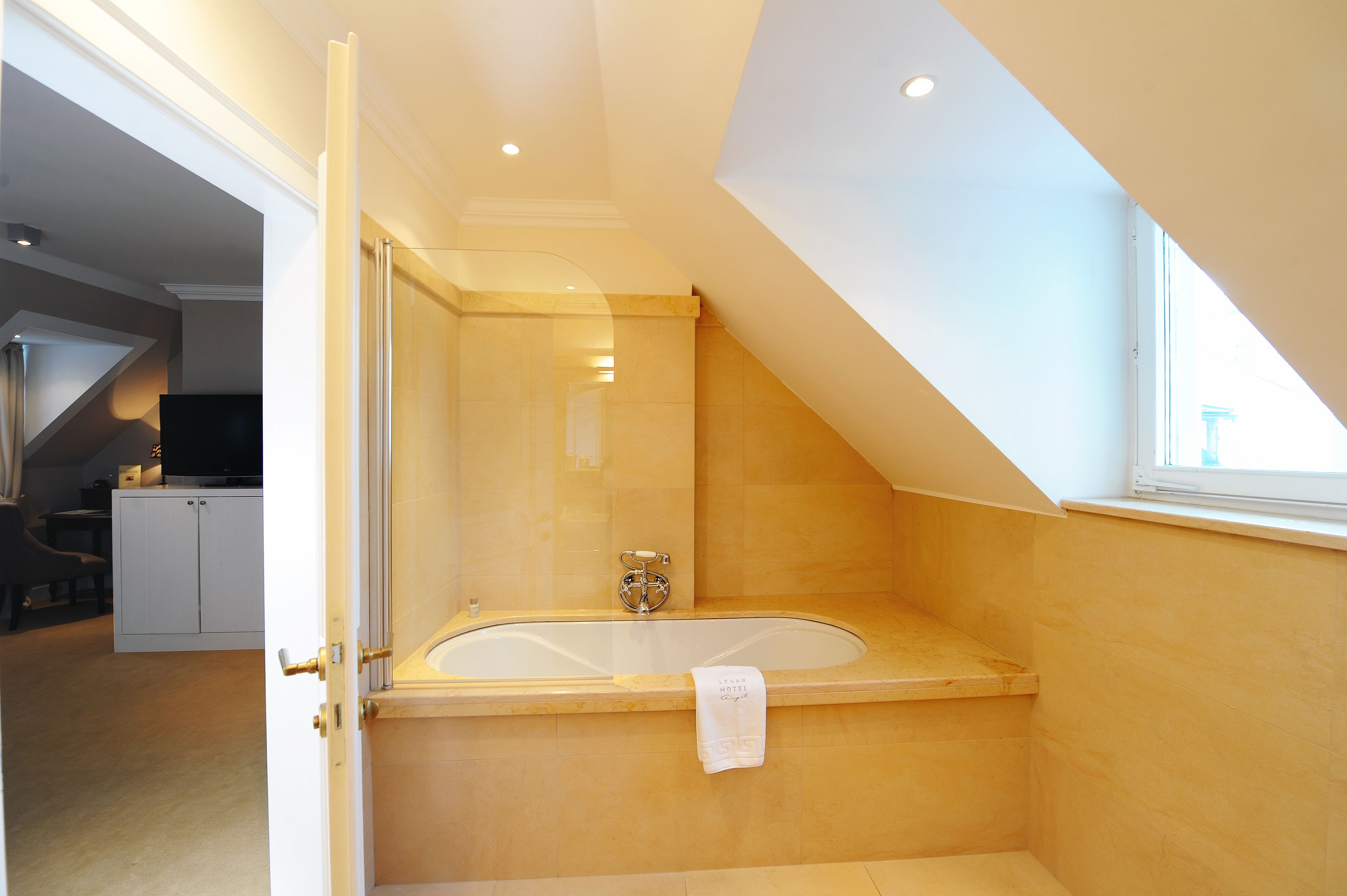 free toiletries, hair dryer, bathrobes, slippers